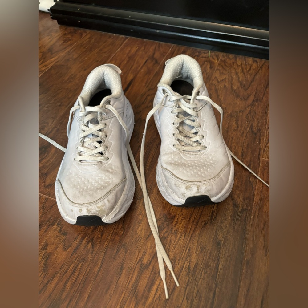 White Hokas